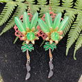 Adorned Crown assemblage tropical vacation sunglasses palm tree earrings