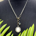 Adorned Crown Jewelry Beaches and Butterflies collection Shell disc necklace