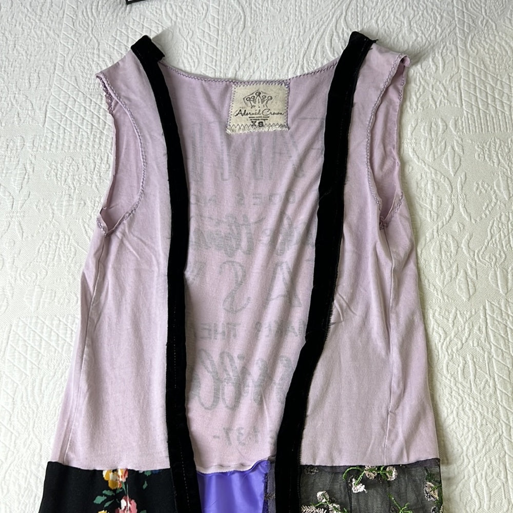 Adorned Crown Artisan Textile open kimono duster faith makes things possible