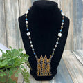 Adorned Crown Jewelry assemblage Sisters Friends pearl gemstone necklace