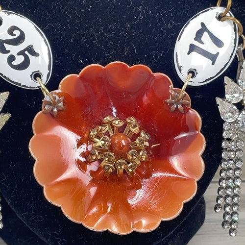 Adorned Crown Artisan Assemblage it’s all in the numbers necklace