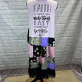 Adorned Crown Artisan Textile open kimono duster faith makes things possible