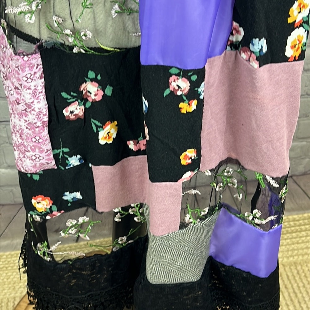 Adorned Crown Artisan Textile open kimono duster faith makes things possible
