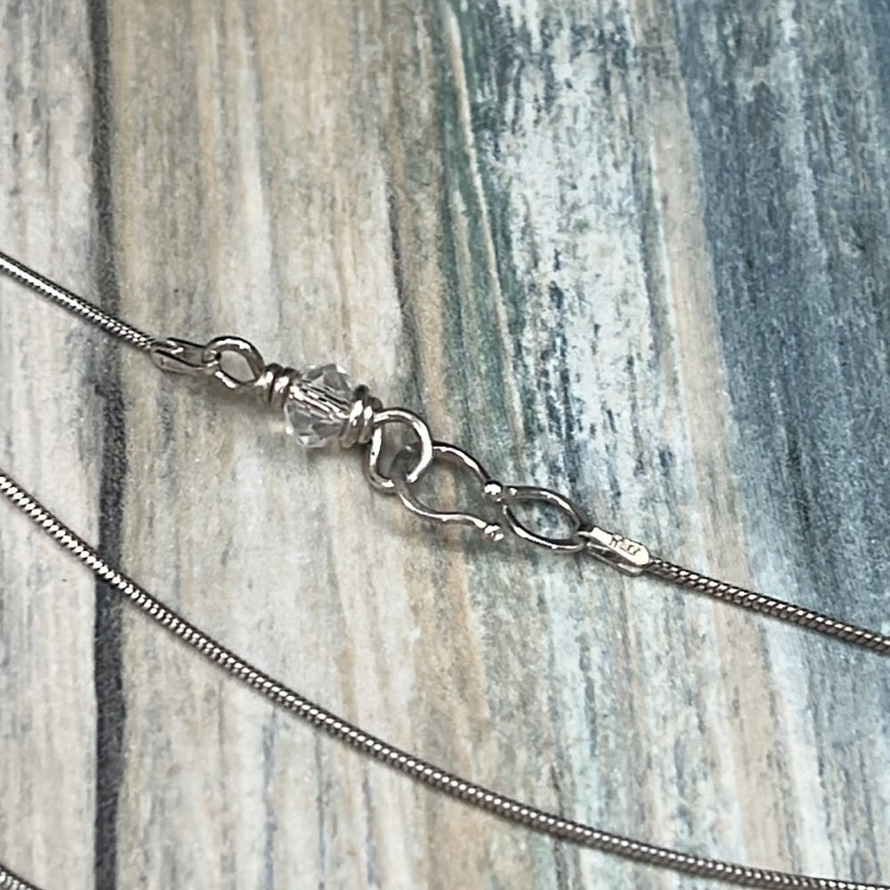 Adorned Crown Artisan Assemblage spoon All Things sterling silver necklace