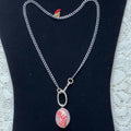 Adorned Crown Artisan Assemblage beaches & butterflies coral necklace