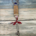 Adorned Crown assemblage wine cork ornament