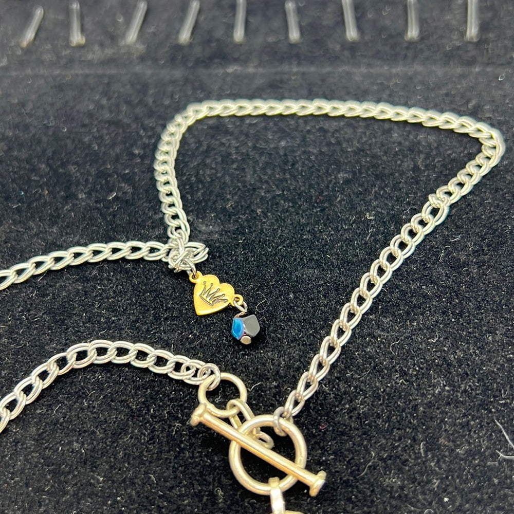 Adorned Crown Assemblage beaches & butterflies sand dollar crown necklace